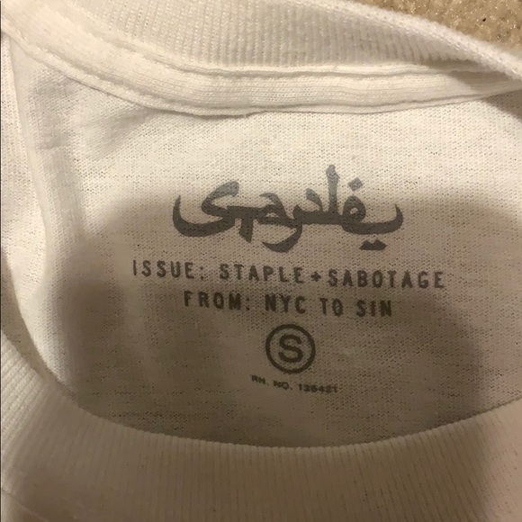 Staple x Sabotage Tee - Picture 3 of 3